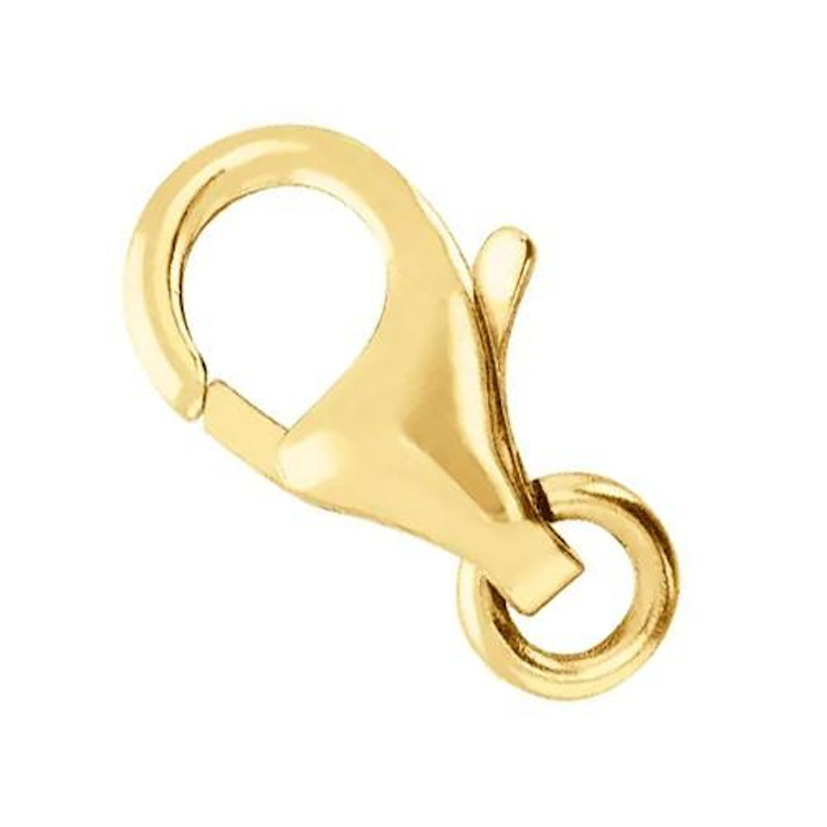 L'ATELIER D'AZUR Collier Or Jaune Grain de Café 55cm - Homme
