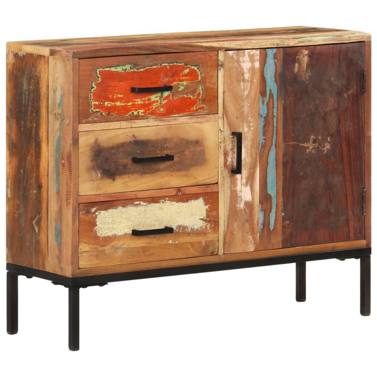 VIDAXL Buffet 88x30x73 cm Bois de recuperation solide