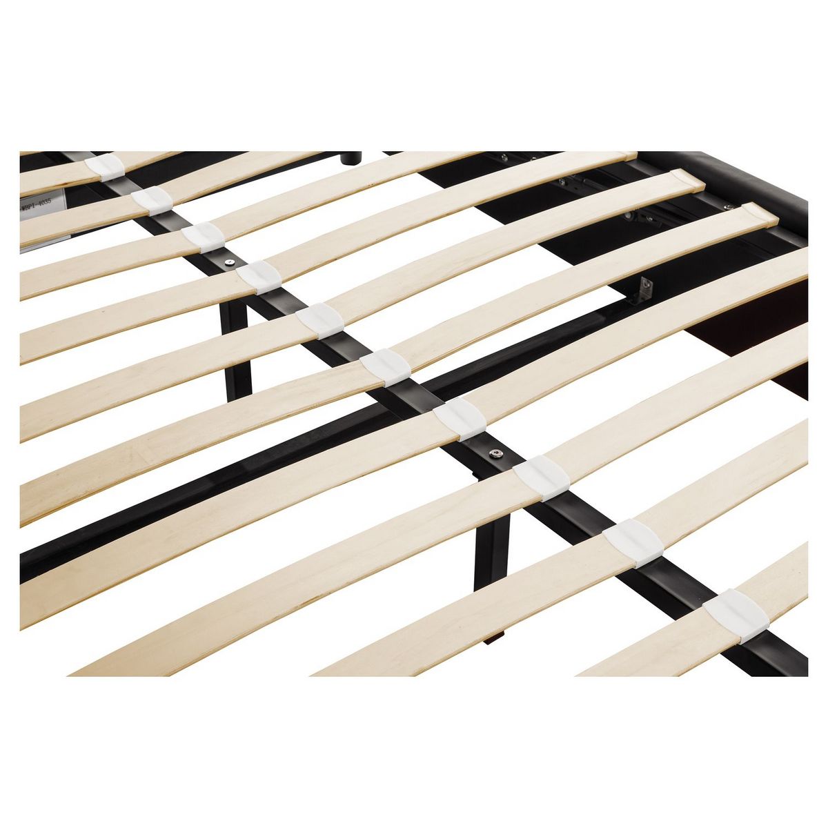 Lit coffre avec sommier relevable 140x190 cm LEO