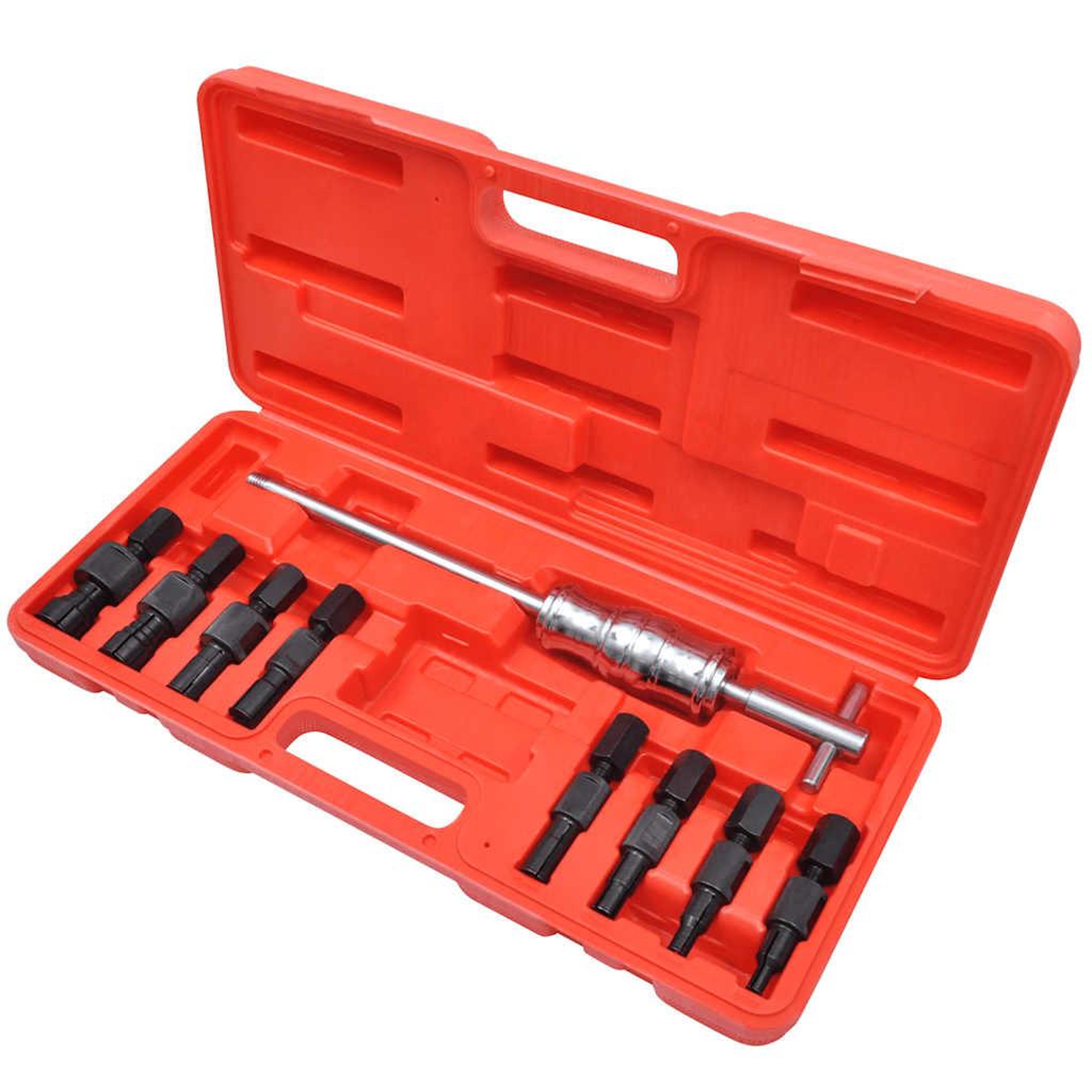 Voir la diapositive 1 : VIDAXL Ensemble d'outils d'extraction de palier a trou borgne 9 pcs