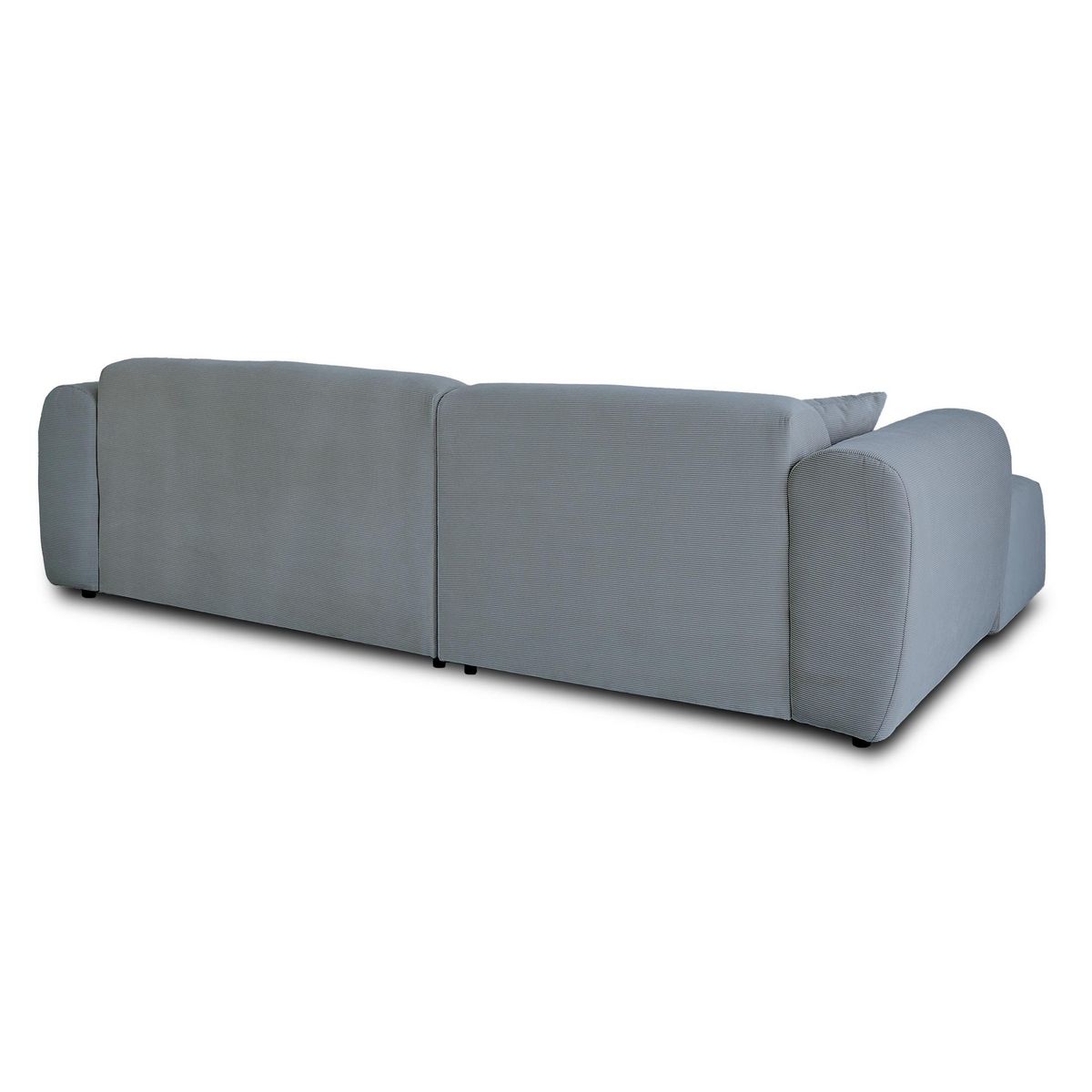 LISA DESIGN Aumance - canapé d'angle gauche 4 places - en velours côtelé