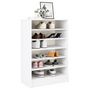 Voir la diapositive 4 : VIDAXL Armoire a chaussures Blanc 60x35x92 cm Bois d'ingenierie