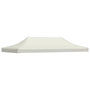 Voir la diapositive 1 : VIDAXL Toit de tente de reception 3 x 6 m Creme