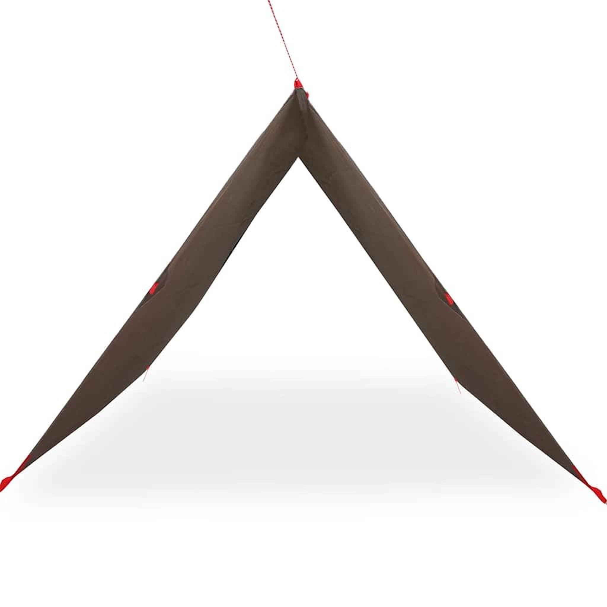 Voir la diapositive 4 : VIDAXL Bache de camping marron 406x306 cm impermeable