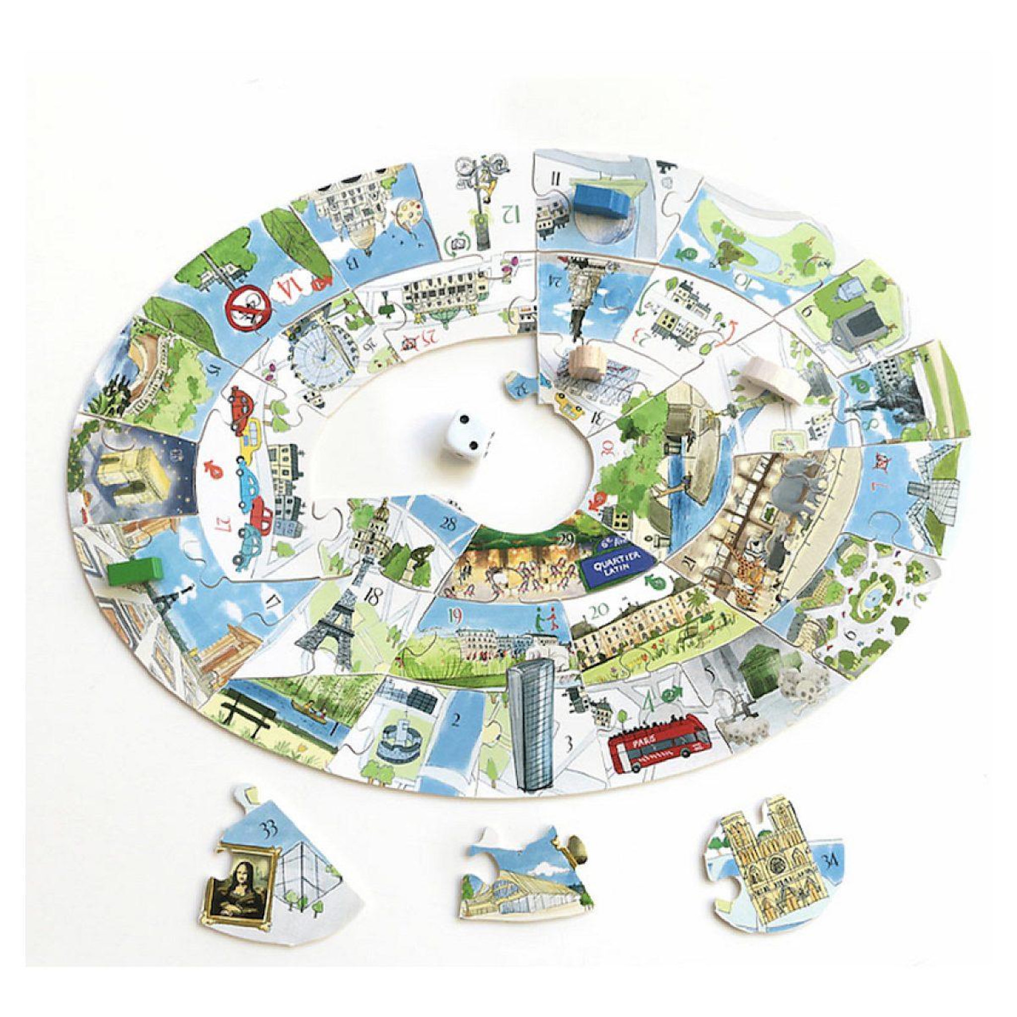 Voir la diapositive 2 : WILSON Puzzle michele wilson - paris escapade