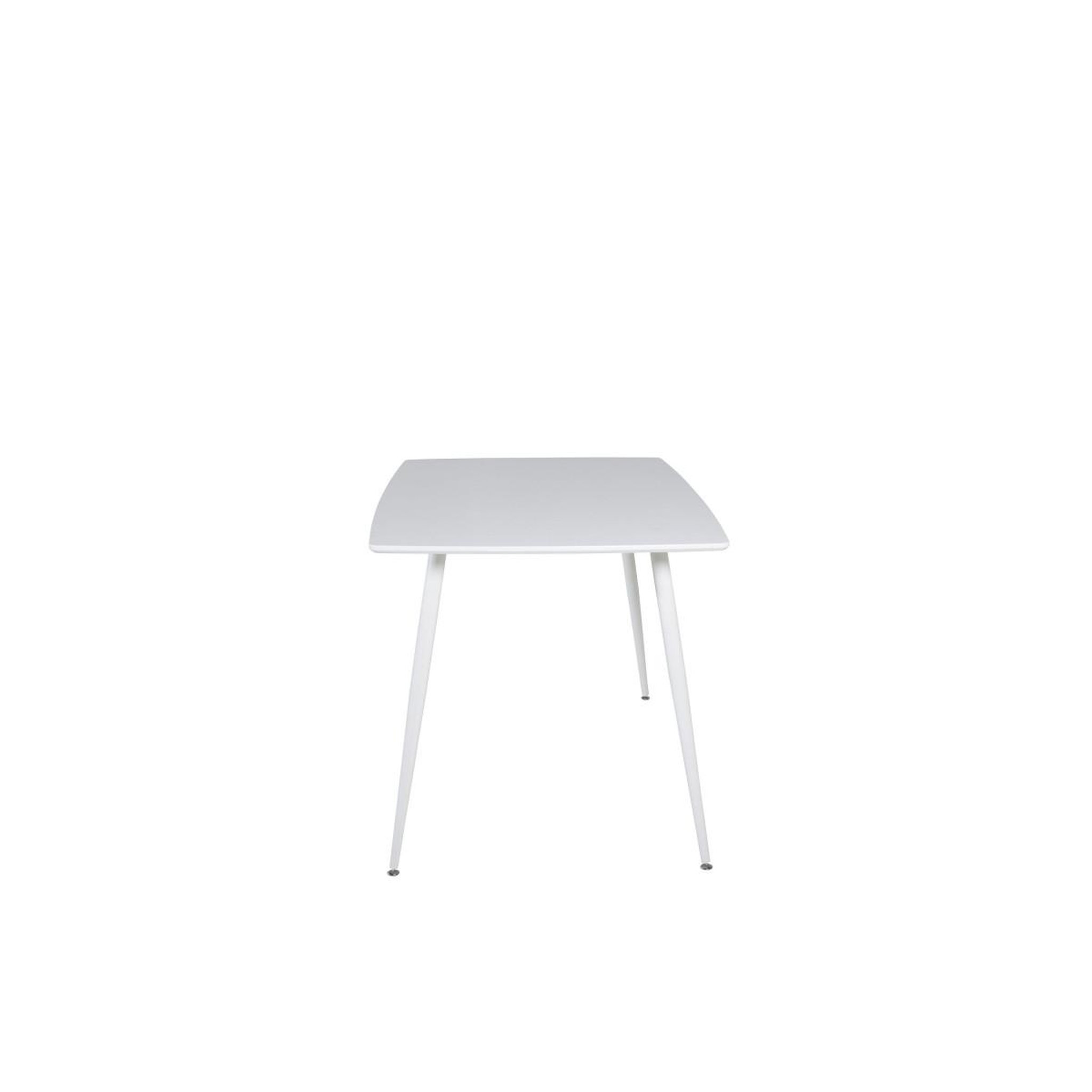 Voir la diapositive 2 : Paris Prix Table à manger design  polar  120cm blanc