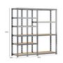 Voir la diapositive 2 : Concept rangement de garage MODULÖ STORAGE SYSTEME EXTENSION 3 étagères -16 plateaux longueur 200 cm