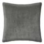 Voir la diapositive 2 : ATMOSPHERA Coussin Imitation Fourrure  Bouclée  45x45cm Gris