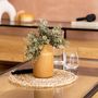 Voir la diapositive 4 : ATMOSPHERA Vase Déco Effet Bois  Soa  17cm Marron