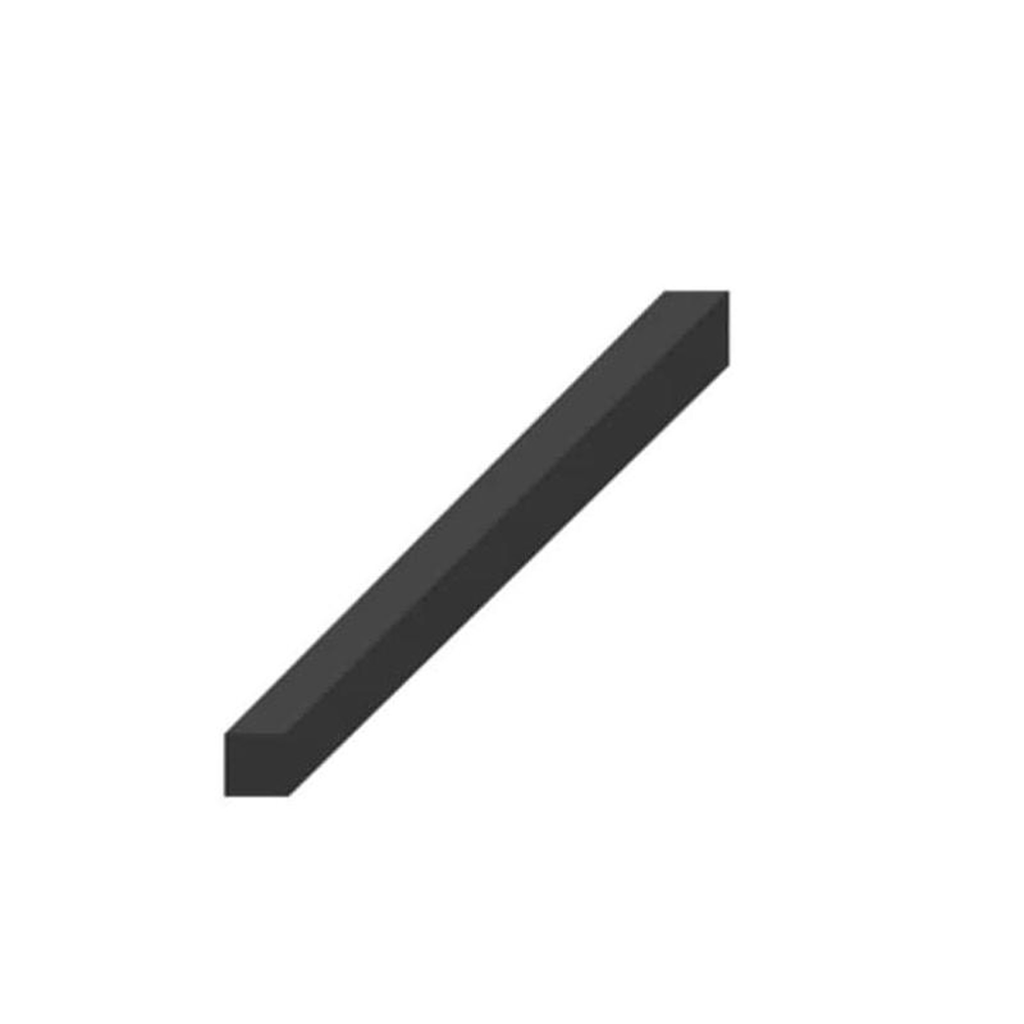 ESPACE-BRICOLAGE Bande caoutchouc spongieux epdm croûté 4 faces noir 20x20mm longueur 1m