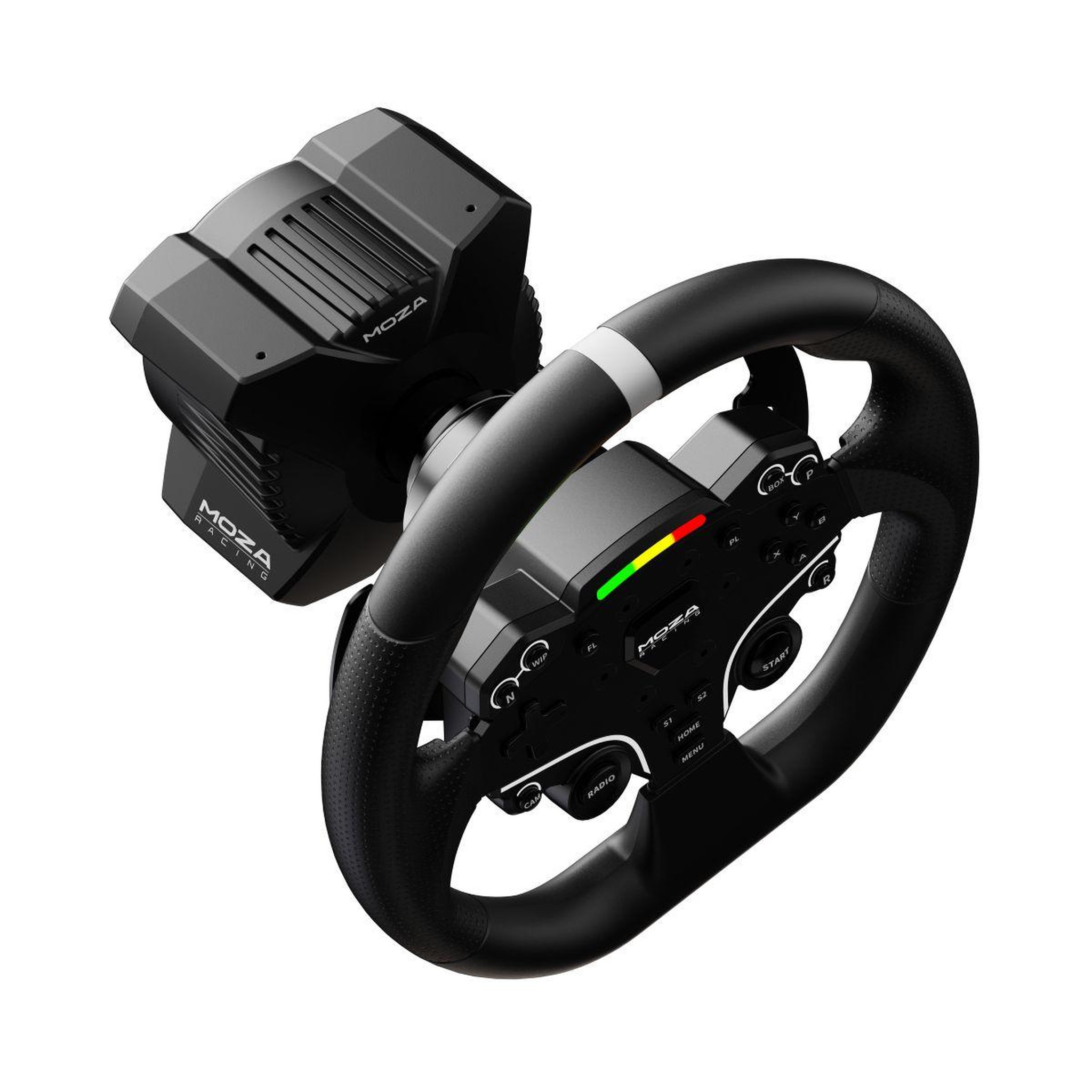 Voir la diapositive 4 : MOZA RACING Volant + Pédalier R3 Racing Bundle for PC