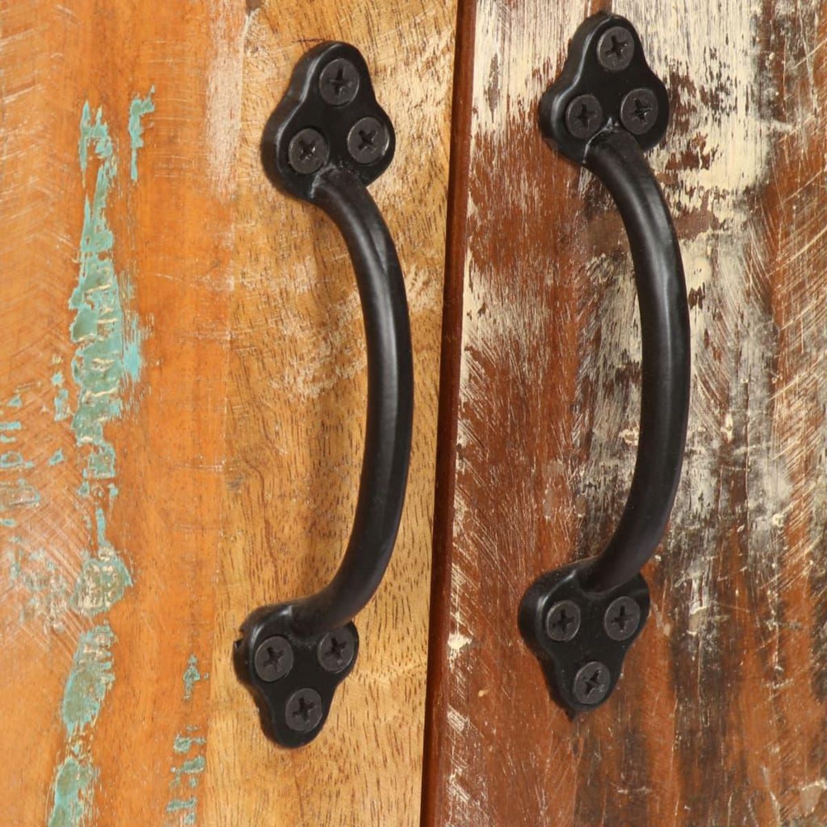 VIDAXL Bibliotheque 60x35x180 cm Bois de recuperation solide