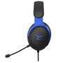Voir la diapositive 4 : Subsonic Spectra casque gaming pour PS5 PS4 PC Xbox, HP 40 mm, micro inclinable, réglage volume, noir et bleu