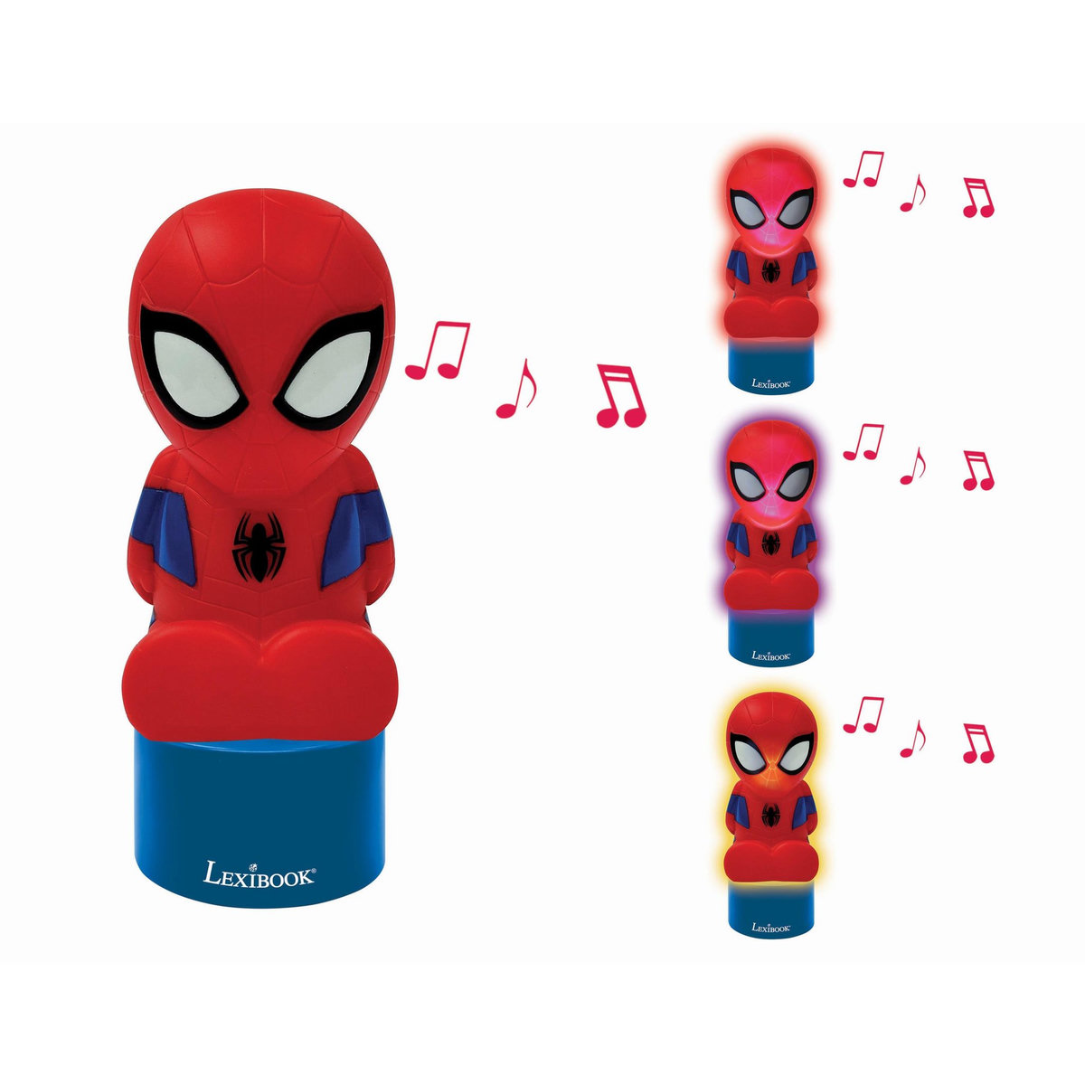 Lexibook Enceinte veilleuse Spiderman