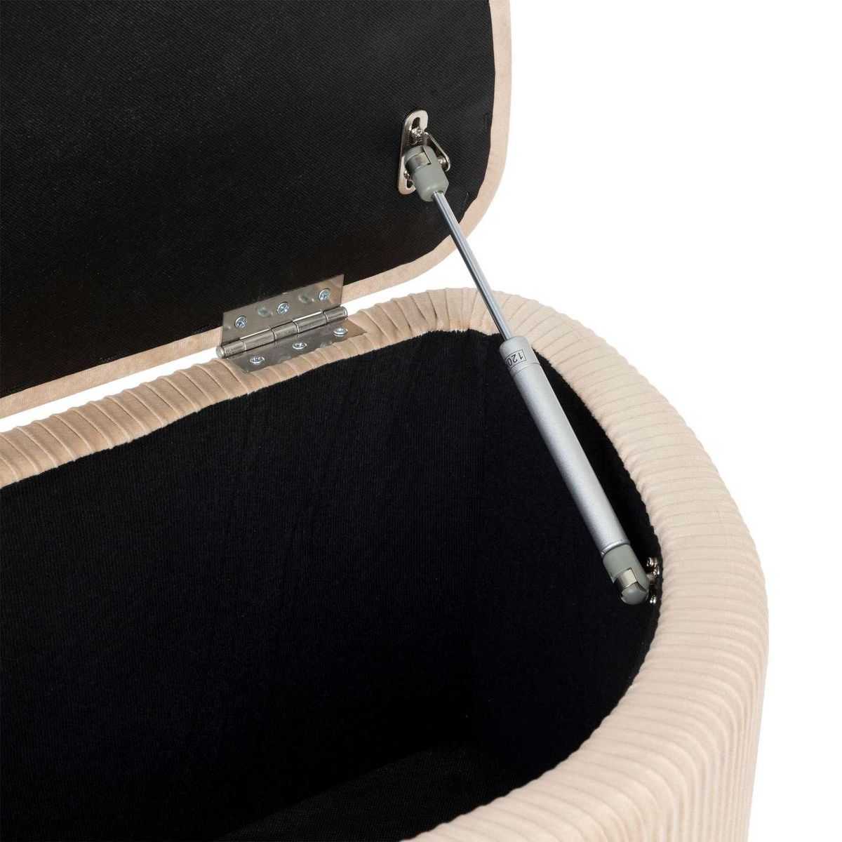 ATMOSPHERA Banc de rangement en velours SOLARO