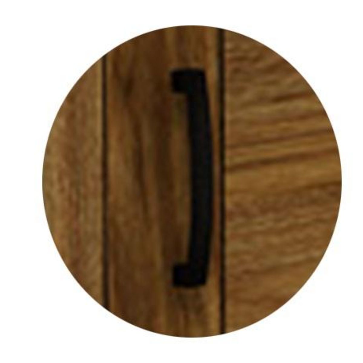 Buffet haut vitrine 4 portes L113cm LUCIEN