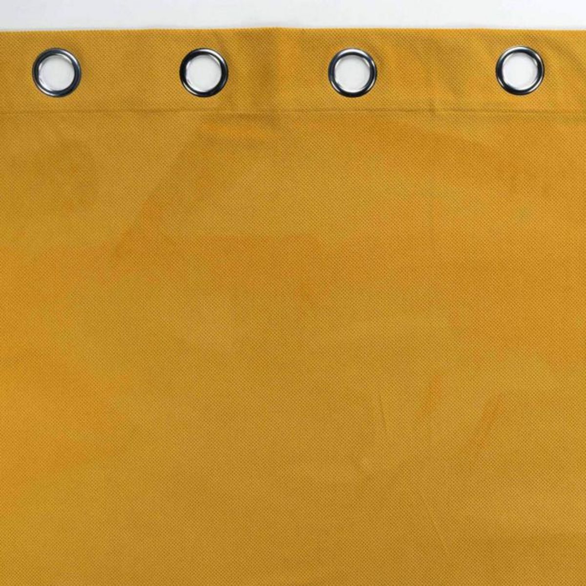 Paris Prix Rideau à Œillets  Velouriane  140x260cm Ocre