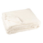 Paris Prix Plaid Uni  Winter  130x180cm Blanc