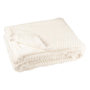 Voir la diapositive 1 : Paris Prix Plaid Uni  Winter  130x180cm Blanc