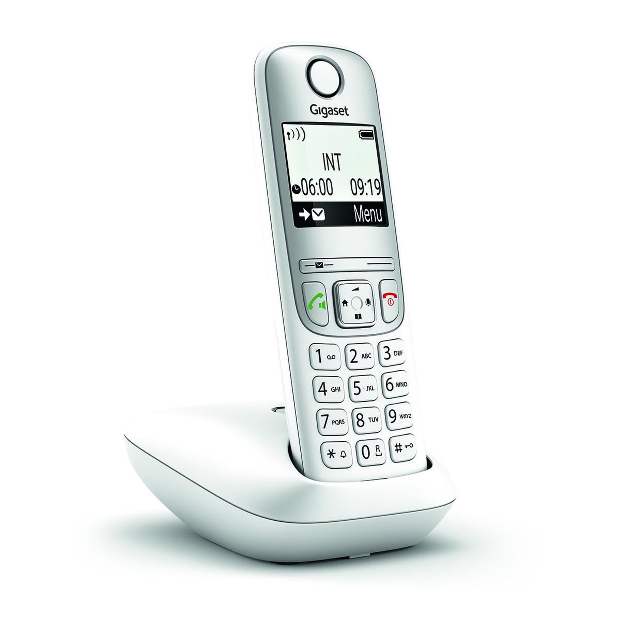 GIGASET Téléphone analogique DECT Gigaset A690 Blanc