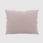 ZZZ Taie d'oreiller unie ZZZ. Coloris disponibles : Rouge, Vert, Gris, Blanc, Noir, Bleu, Beige