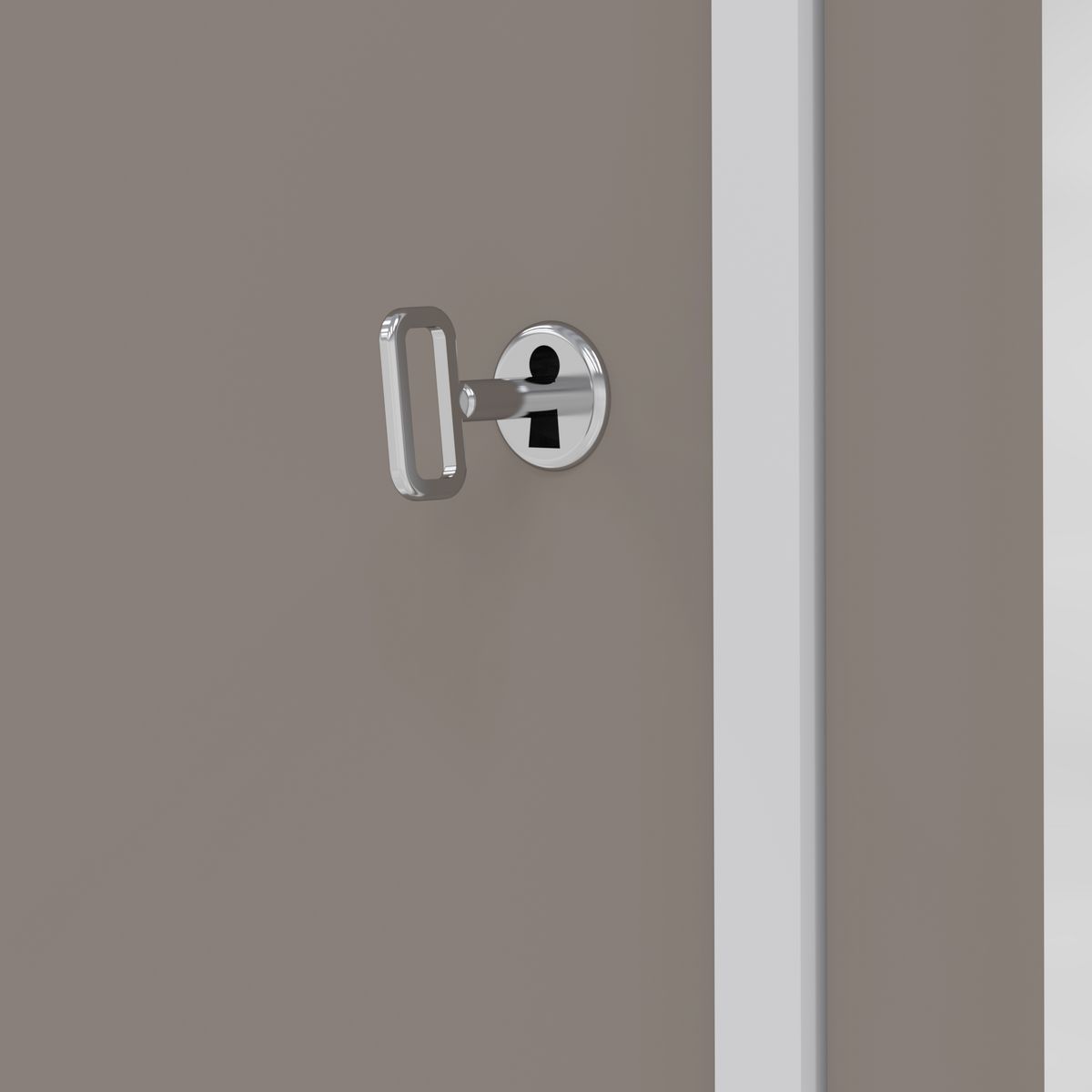 Armoire salle de bain taupe - MODENA