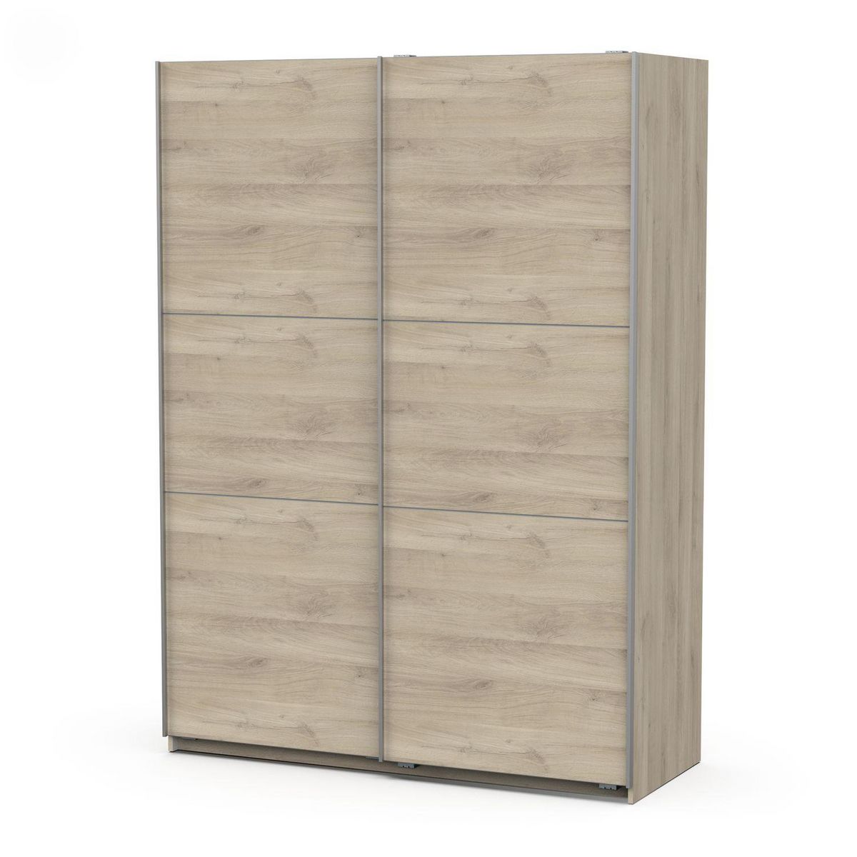 Armoire 2 portes coulissantes L150cm THIBAULT