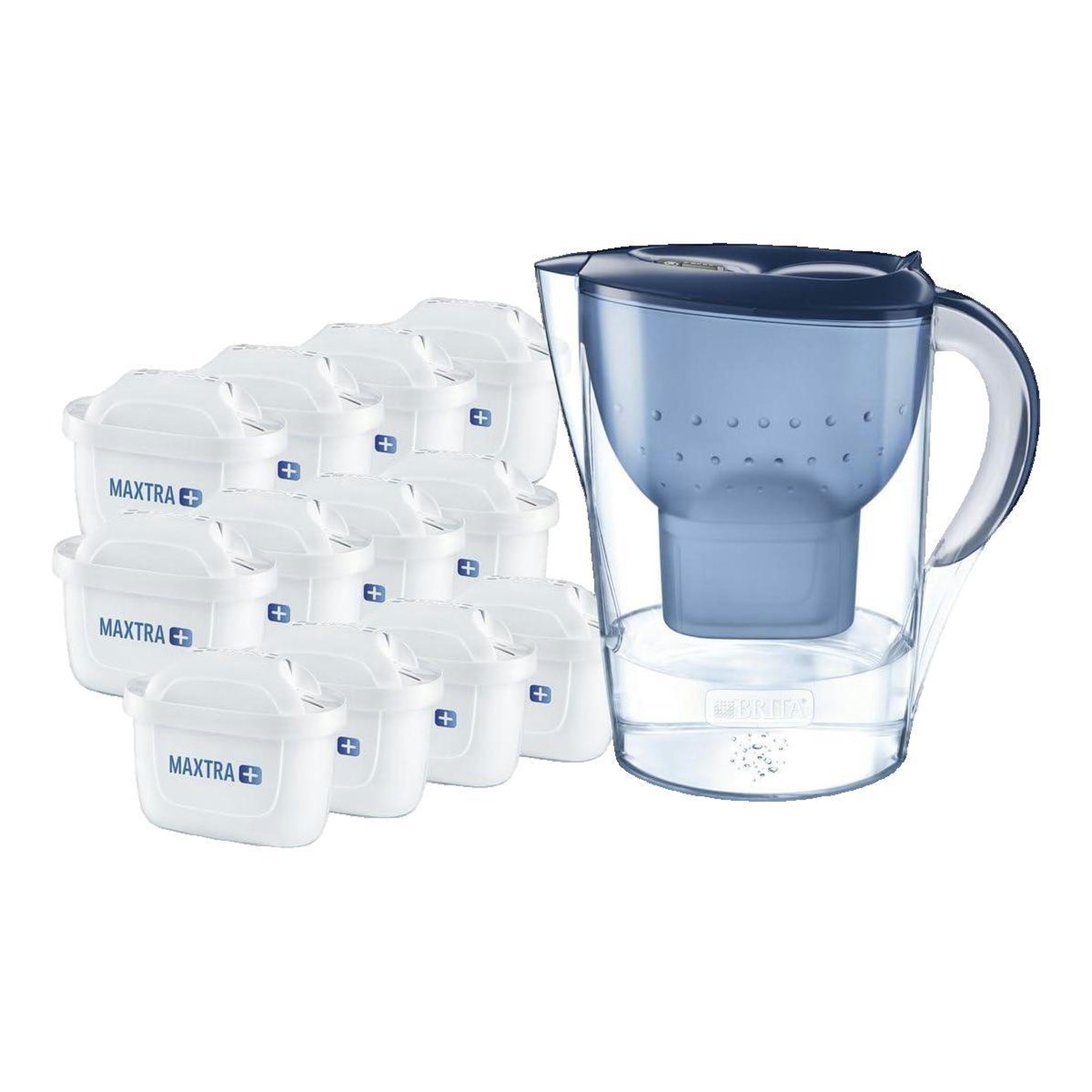 Voir la diapositive 2 : Brita Carafe filtrante Brita Marella Bleu