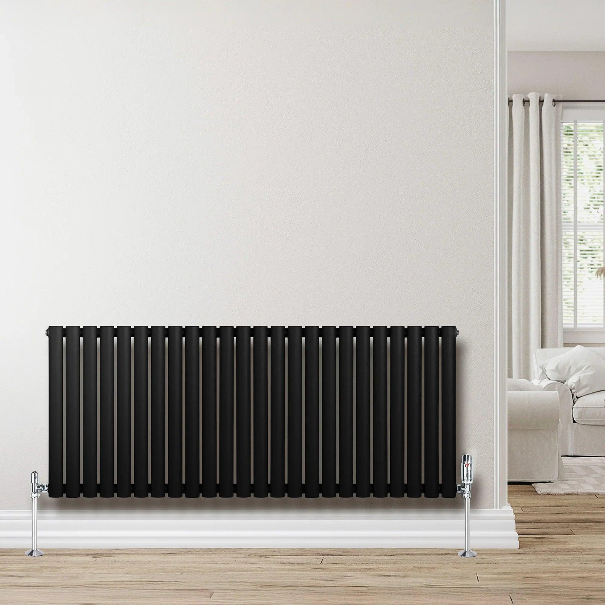 Voir la diapositive 4 : MONSTERSHOP Radiateur à colonnes ovales, 1 panneau - 600 x 1440 mm