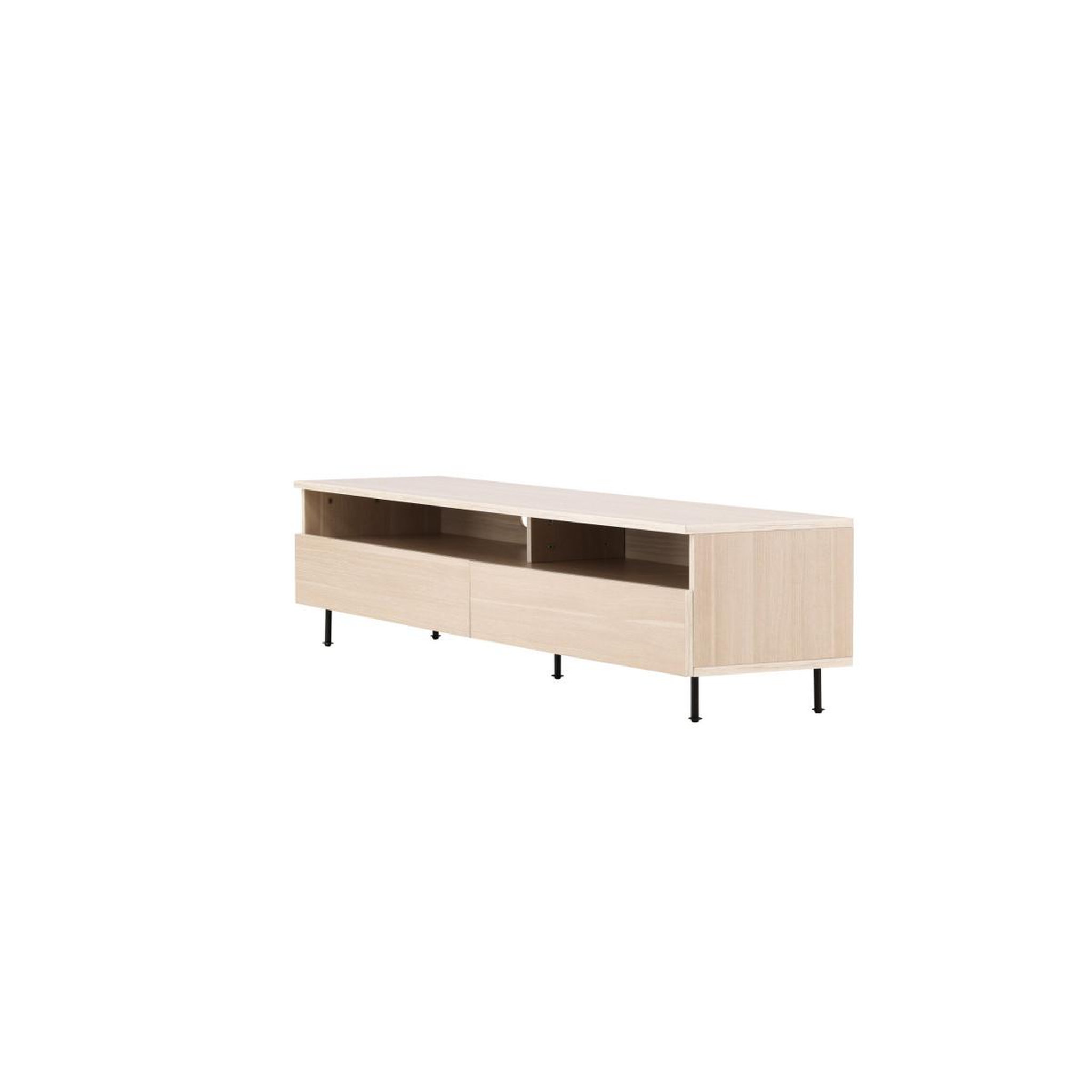 Voir la diapositive 6 : Paris Prix Meuble tv 2 tiroirs  navarra  180cm naturel