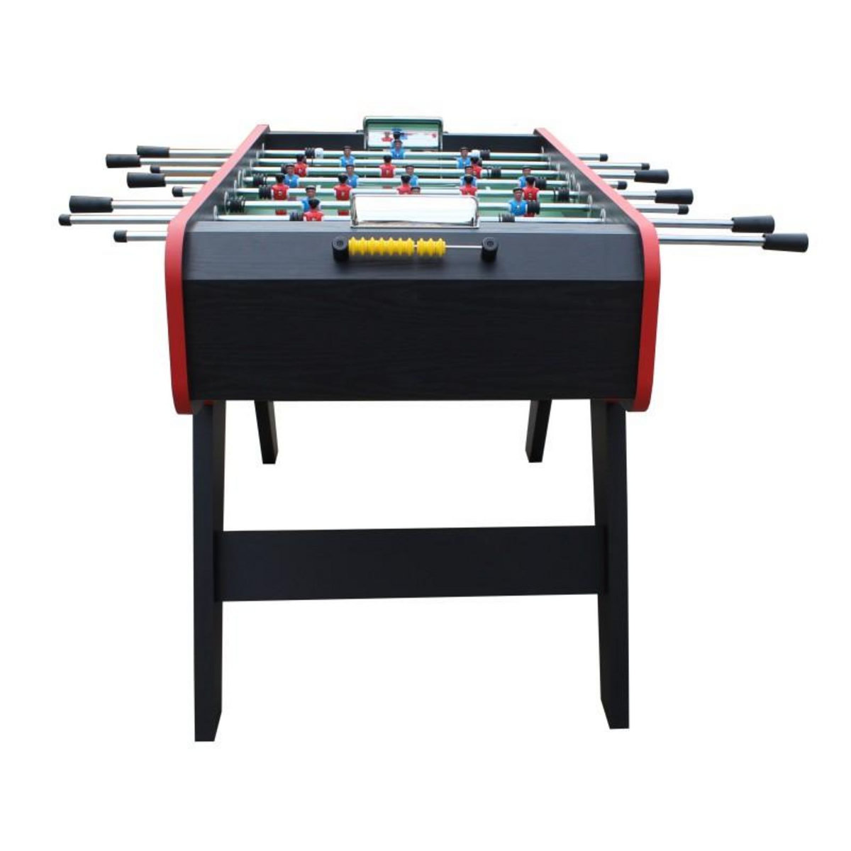 PLAY4FUN Baby-foot de Bar Deluxe Club 148 x 75 x 94 cm - 2 balles en liège inclus