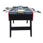 Voir la diapositive 2 : PLAY4FUN Baby-foot de Bar Deluxe Club 148 x 75 x 94 cm - 2 balles en liège inclus