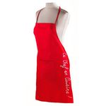 Paris Prix Tablier de Cuisine  Cuistot  84cm Rouge