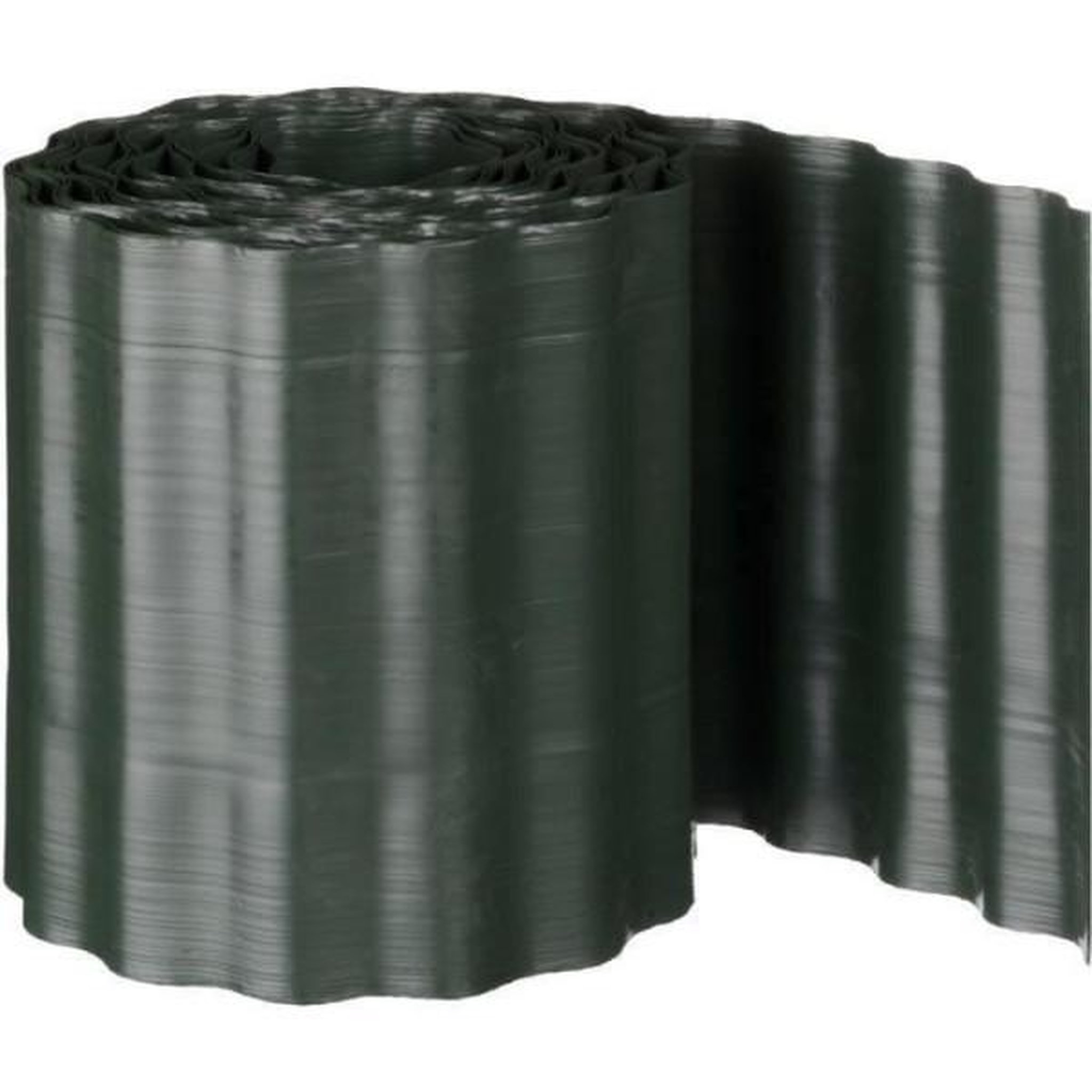 Voir la diapositive 3 : NATURE Bordure a gazon polyéthylene vert H25 cm x 9 m - NATURE