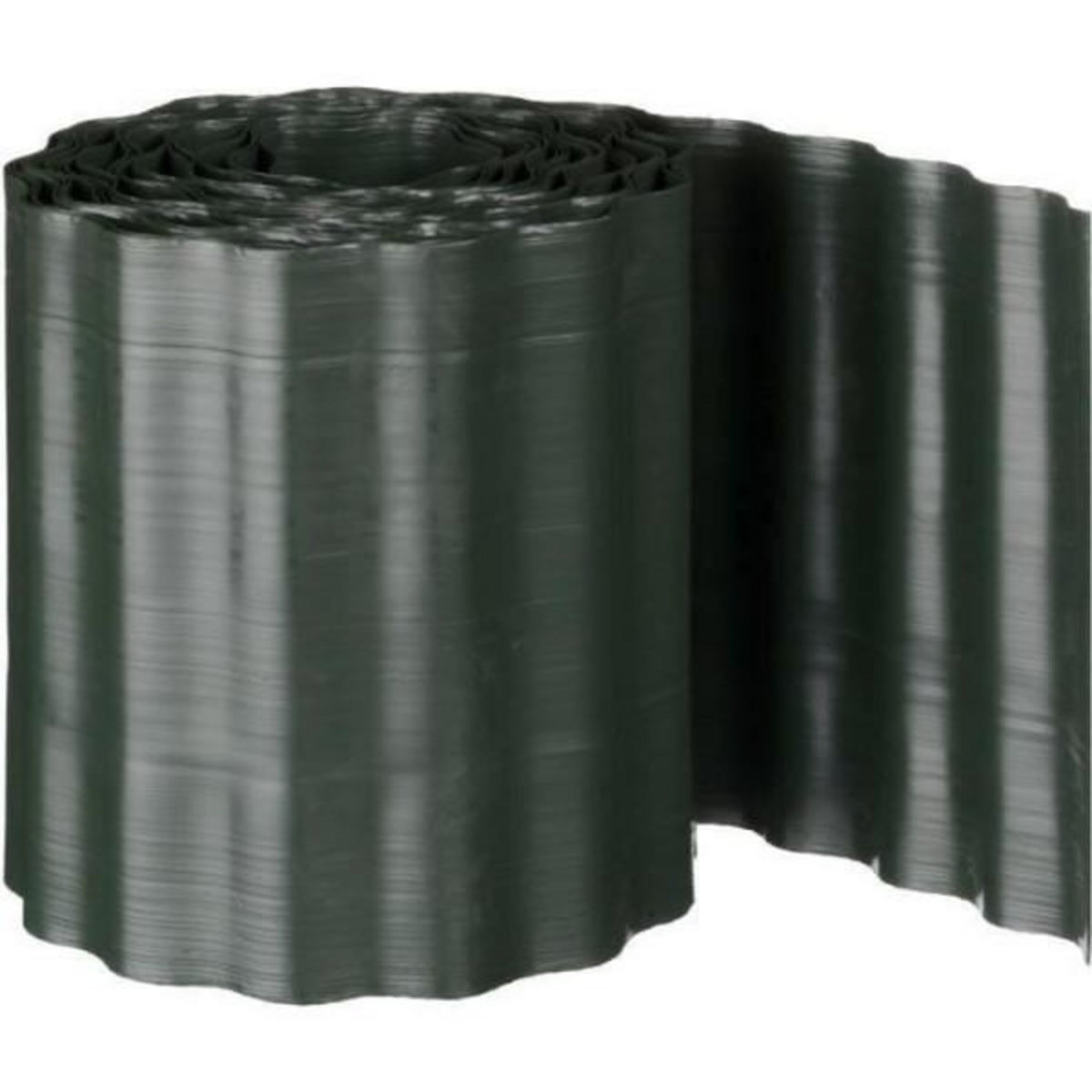 NATURE Bordure a gazon polyéthylene vert H25 cm x 9 m - NATURE