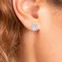 SC CRYSTAL Boucles d'oreilles Disney en acier inoxydable - Minnie