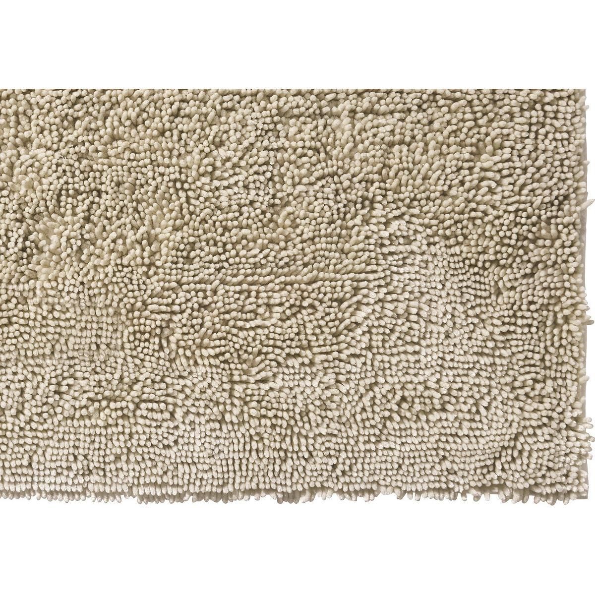 GUY LEVASSEUR Tapis de bain déco fil doré en polyester 60x120cm