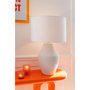 Voir la diapositive 4 : Paris Prix Lampe à Poser en Céramique  Henri  72cm Blanc