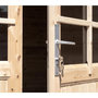 Voir la diapositive 4 : Habitat et Jardin Abri de jardin bois 9.4 m²  Lys  - 320 x 298 x 225 cm - 28 mm