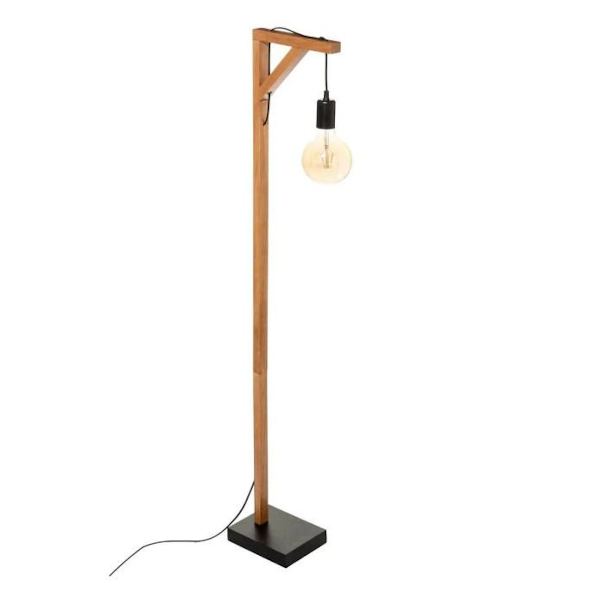 ATMOSPHERA Lampadaire Design en Bois  Wild  148cm Naturel