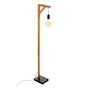 Voir la diapositive 1 : ATMOSPHERA Lampadaire Design en Bois  Wild  148cm Naturel