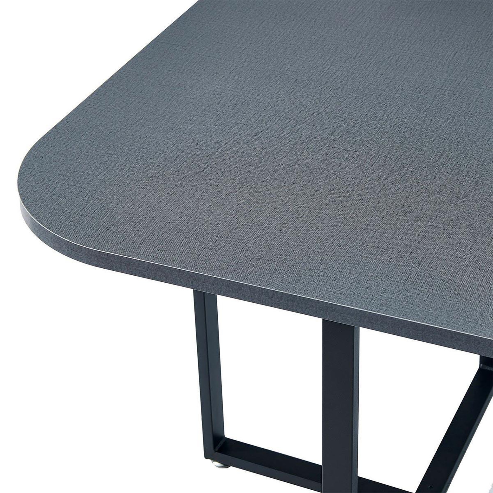 Voir la diapositive 5 : Paris Prix Table de Repas & 4 Chaises Design  Normi  90cm Gris