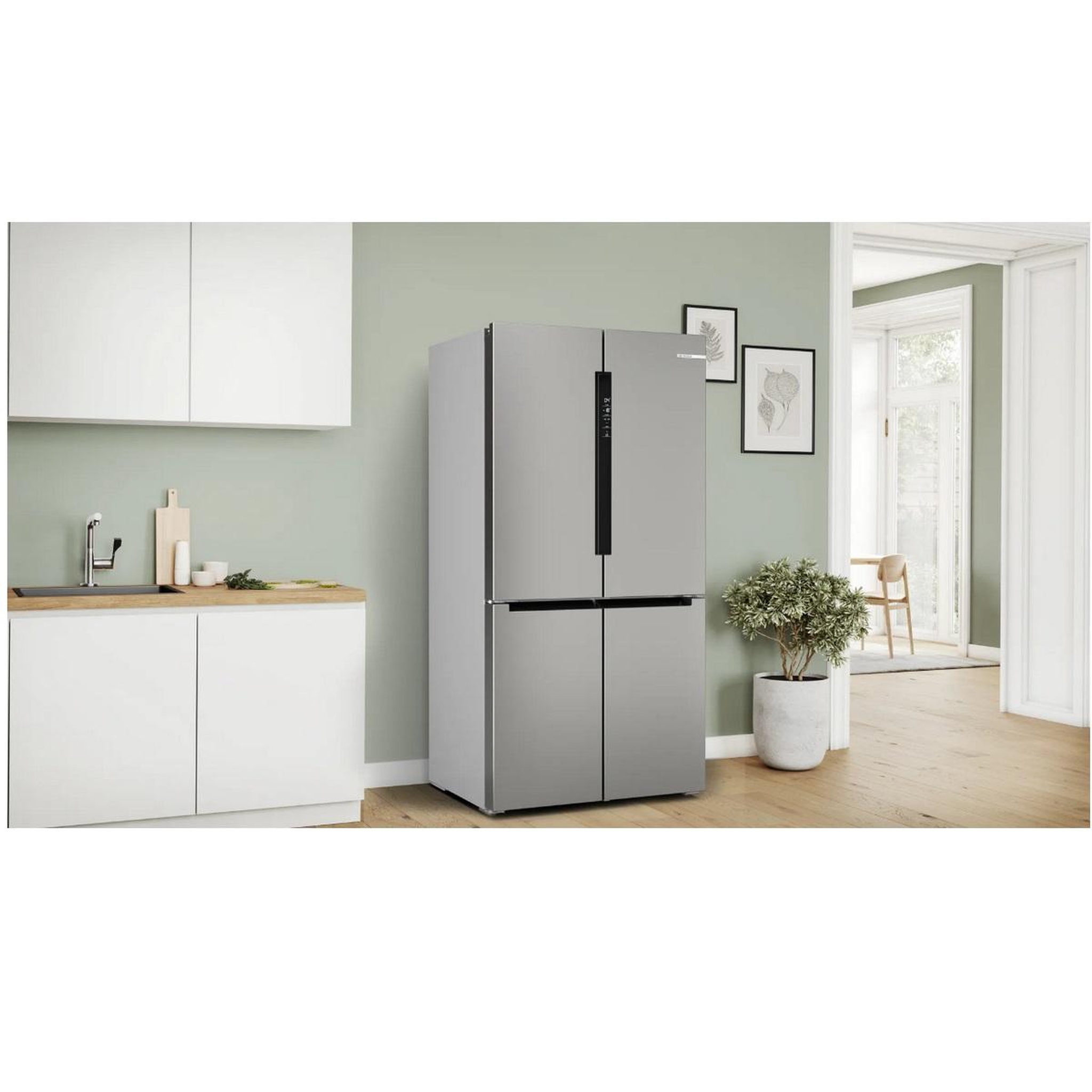 Voir la diapositive 4 : BOSCH Réfrigérateur américain 90.5l 605l nofrost - kfd96apea