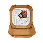 Voir la diapositive 1 : Fackelmann 50 Moules en papier antiadhésif pour friteuse air fryer sans huile carrés 20 cm Fackelmann