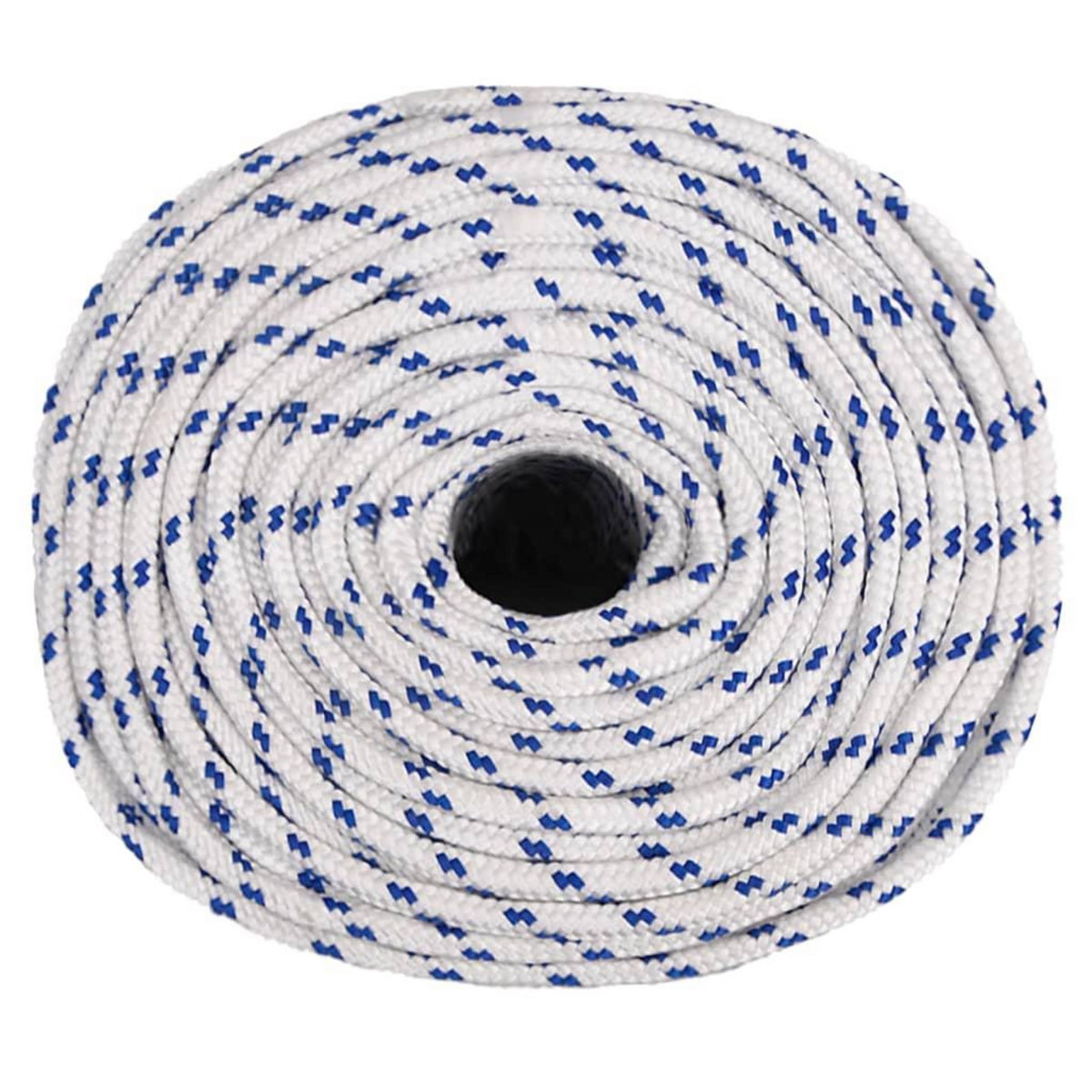 VIDAXL Corde de bateau Blanc 10 mm 500 m Polypropylene
