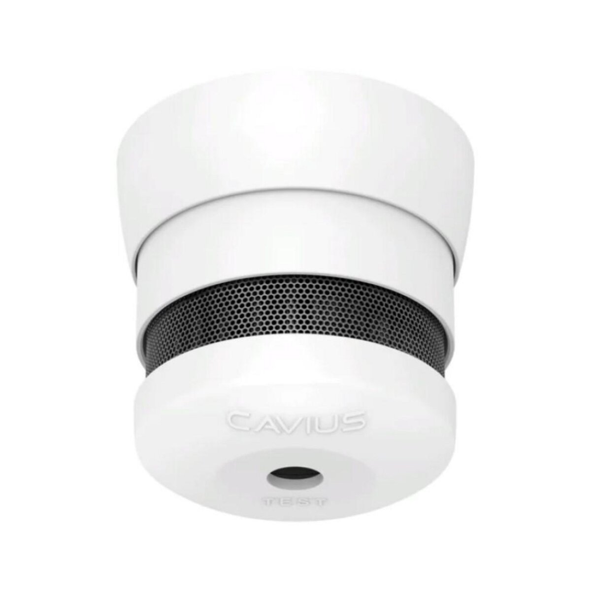 CAVIUS Détecteur de fumée en ABS, 10 ans d'autonomie