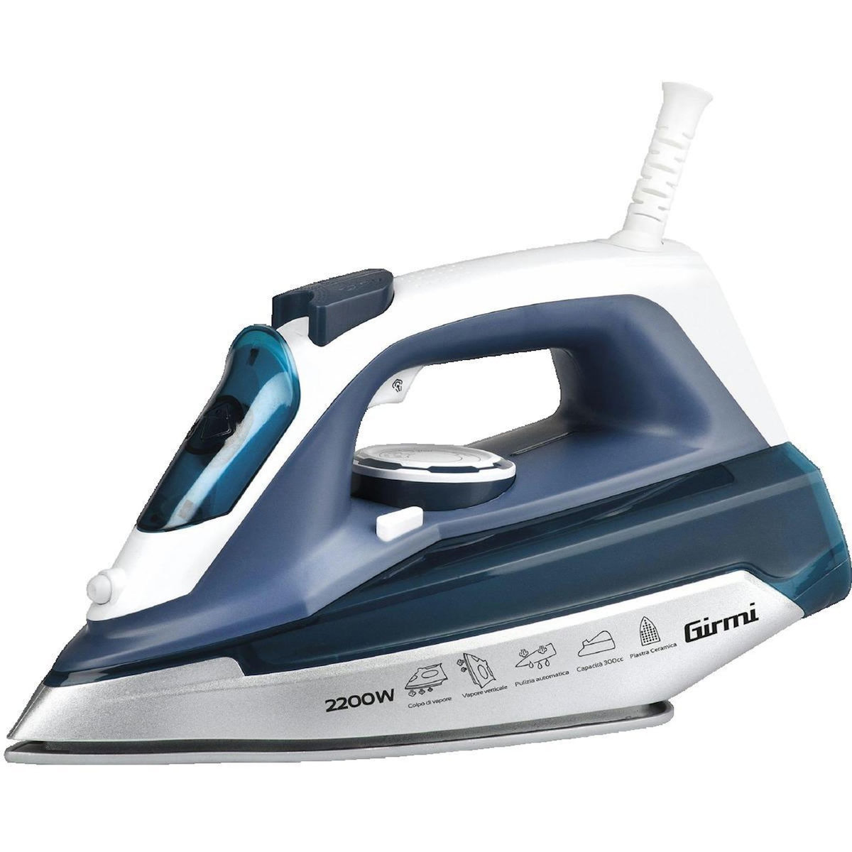 GIRMI Fer à repasser Girmi ST6100 Bleu puissance 2200W