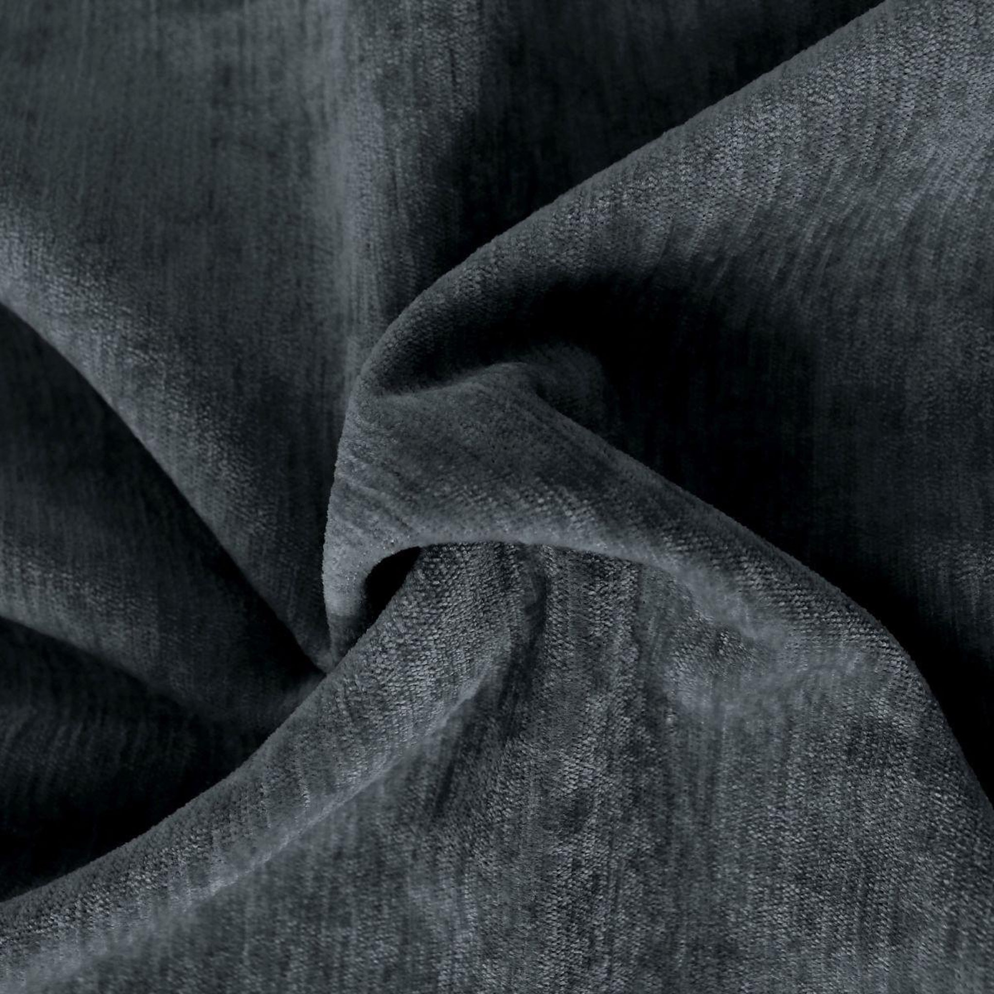 Voir la diapositive 3 : ENJOY HOME Rideau thermique occultant  velvet  140x260cm gris foncé