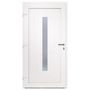 Voir la diapositive 5 : VIDAXL Porte d'entree Blanc 108x208 cm PVC