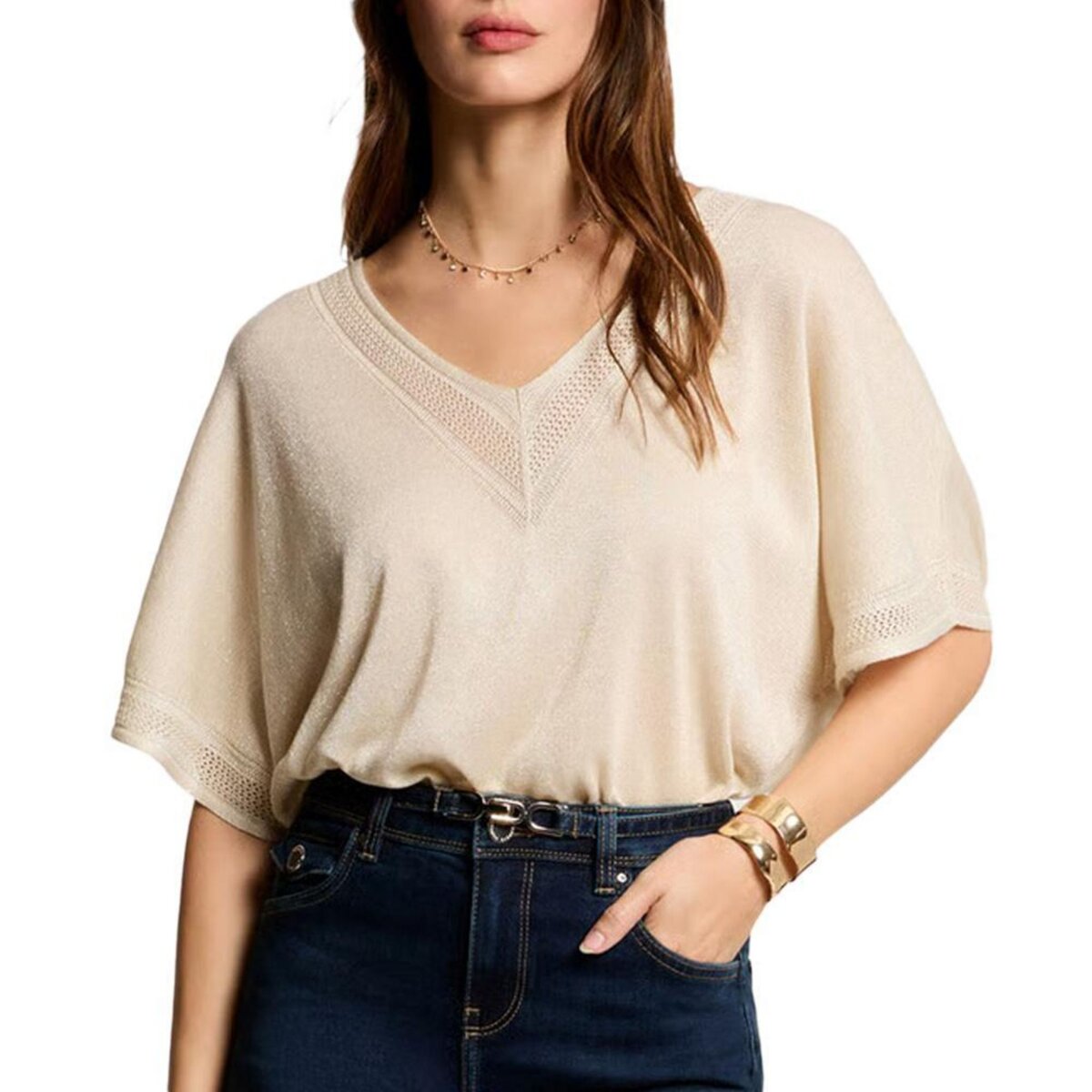 MORGAN Pull  Femme  organ  CHRIS